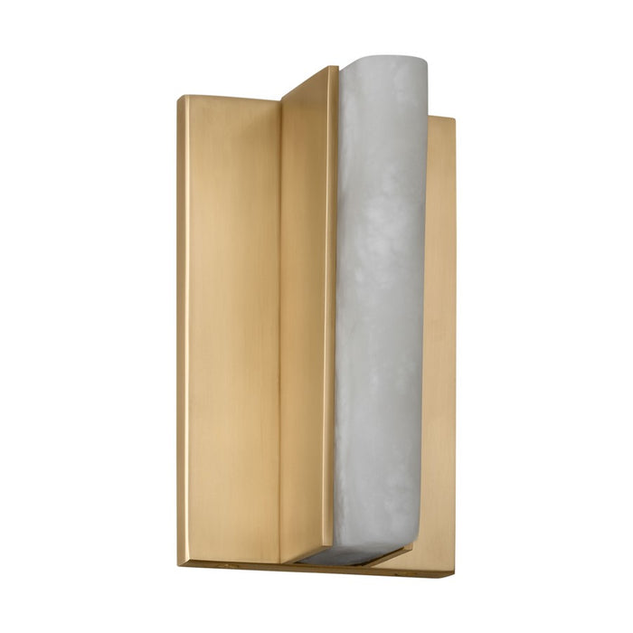 Visual Comfort Modern Linea 1 Light 5" Sconce, Brass