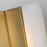 Visual Comfort Modern Linea 1 Light 5" Sconce, Brass