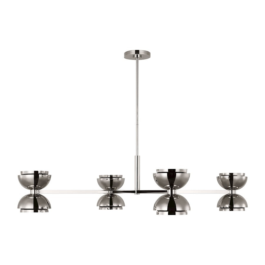 Visual Comfort Modern Sean Lavin Shanti 4 Lt Chandelier, PN - SLCH13727N