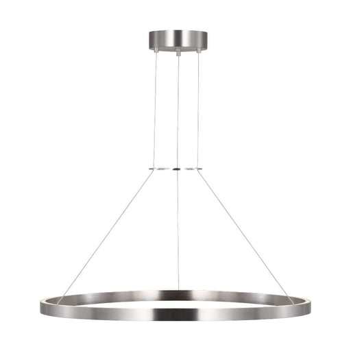 Visual Comfort Mod SL Fiama 36'' LED Chandelier, Satin Nickel - SLCH14930S