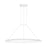 Visual Comfort Modern Sean Lavin Fiama 1 Lt 36'' LED Chandelier, WH - SLCH14930W