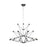 Visual Comfort Mod SL Lassell 42Lt 3 Tier Chandelier, DB/CRY - SLCH24627BZ