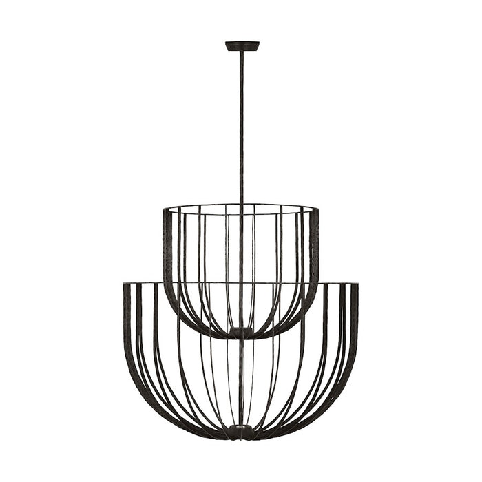 Visual Comfort Modern Sean Lavin Sanchi 3 Lt 35" Chandelier, AI - SLCH33027AI