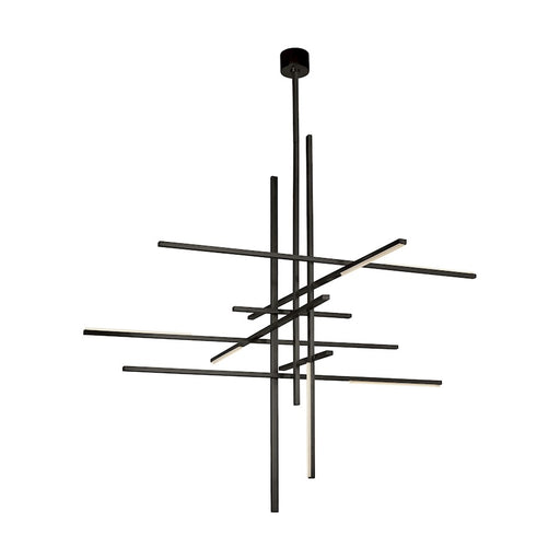 Visual Comfort Modern Sean Lavin 7 Light Chandelier, Dark Bronze - SLCH40427BZ