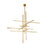 Visual Comfort Modern Sean Lavin 7 Light Chandelier, Brass - SLCH40427NB