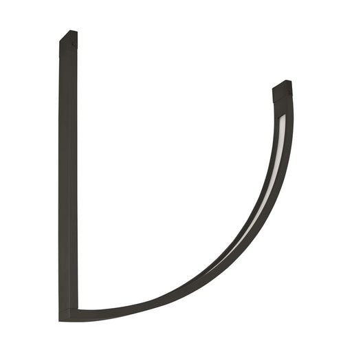 Visual Comfort Modern Baku 1 Light 12.6" Chandelier, Black