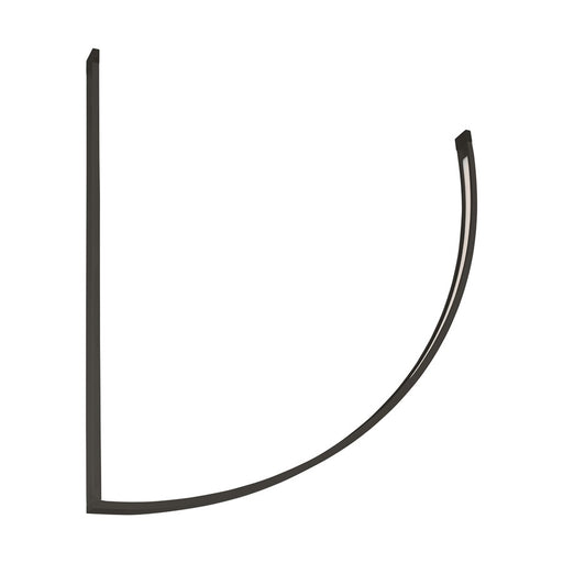 Visual Comfort Modern Baku 1 Light 24.6" Chandelier, Black