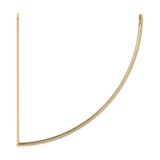 Visual Comfort Modern Baku 1 Light 24.6" Chandelier, Brass - SLCH63127HAB