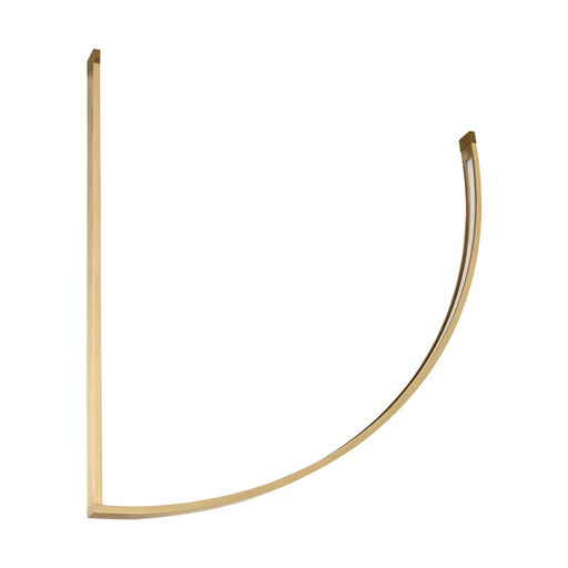 Visual Comfort Modern Baku 1 Light 24.6" Chandelier, Brass