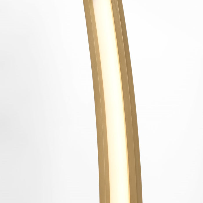 Visual Comfort Modern Baku 1 Light 24.6" Chandelier, Brass