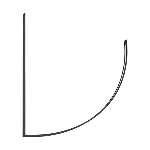 Visual Comfort Modern Baku 1 Light 36.6" Chandelier, Black