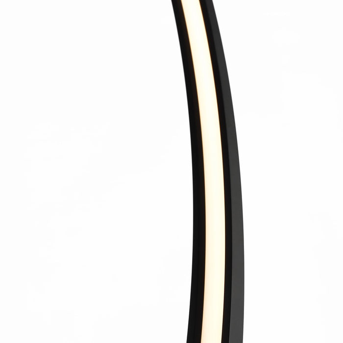 Visual Comfort Modern Baku 1 Light 36.6" Chandelier, Black