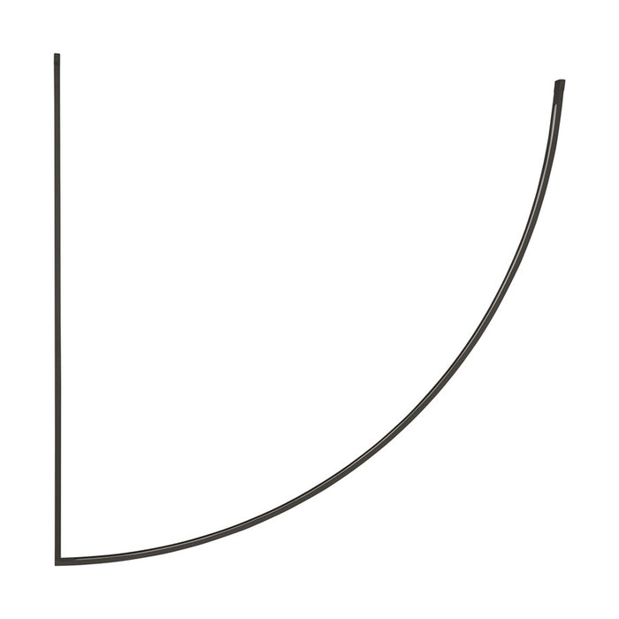 Visual Comfort Modern Baku 1 Light 36.6" Chandelier, Black