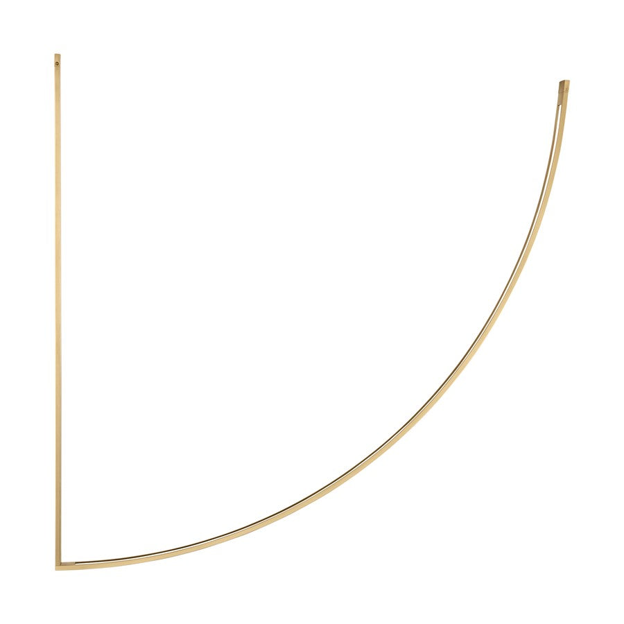 Visual Comfort Modern Baku 1 Light 36.6" Chandelier, Brass - SLCH63227HAB