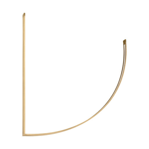 Visual Comfort Modern Baku 1 Light 36.6" Chandelier, Brass