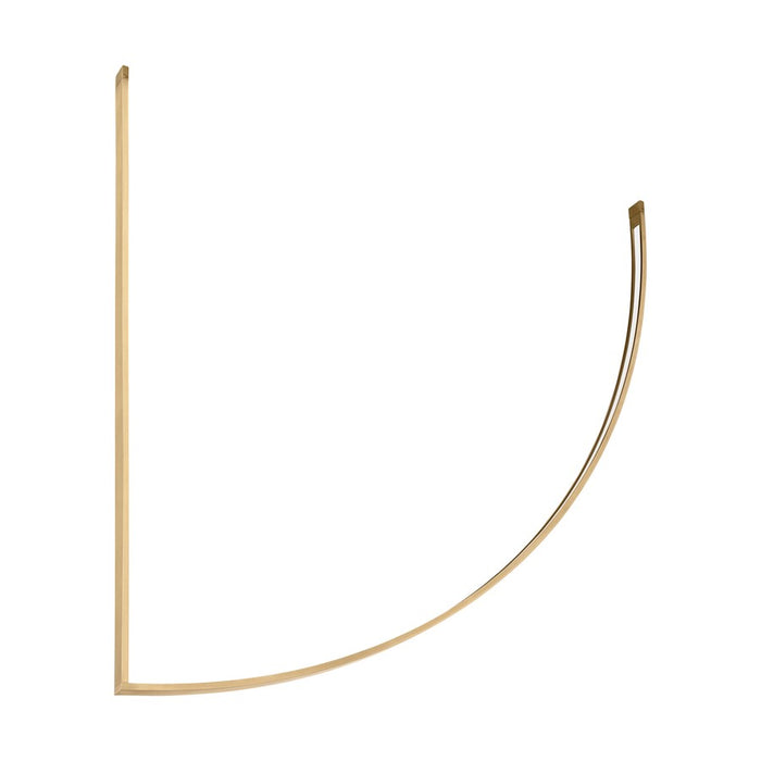 Visual Comfort Modern Baku 1 Light 36.6" Chandelier, Brass