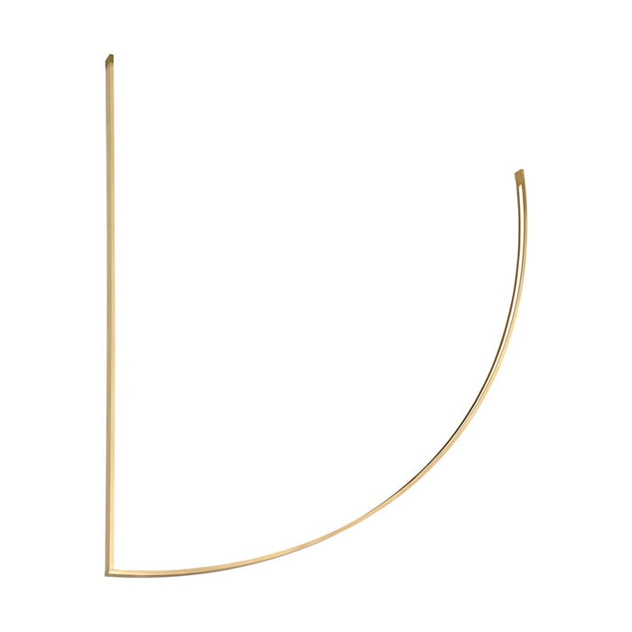 Visual Comfort Modern Baku 1 Light 48.6" Chandelier, Brass