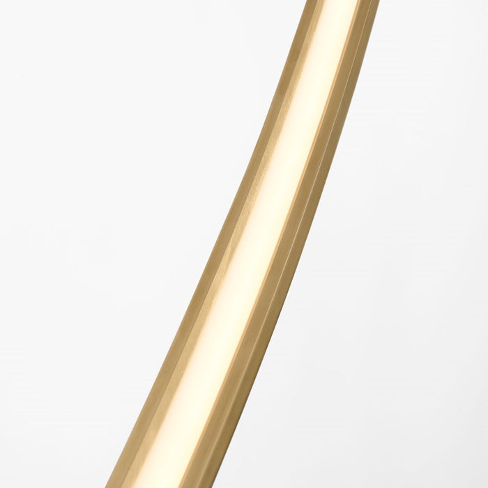 Visual Comfort Modern Baku 1 Light 48.6" Chandelier, Brass