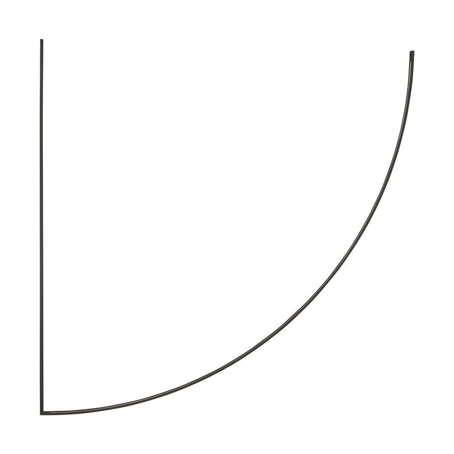 Visual Comfort Modern Baku 1 Light 60.6" Chandelier, Black - SLCH63427B