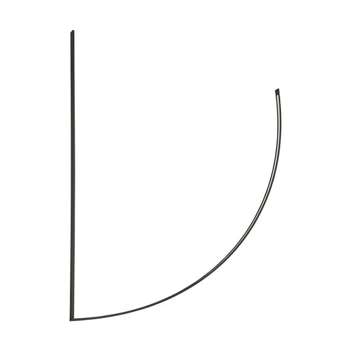 Visual Comfort Modern Baku 1 Light 60.6" Chandelier, Black