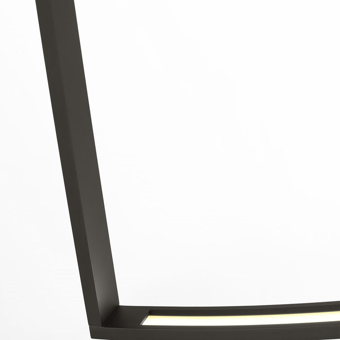 Visual Comfort Modern Baku 1 Light 60.6" Chandelier, Black