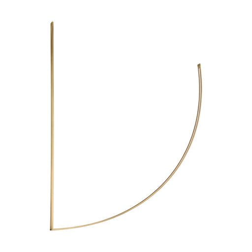 Visual Comfort Modern Baku 1 Light 60.6" Chandelier, Brass