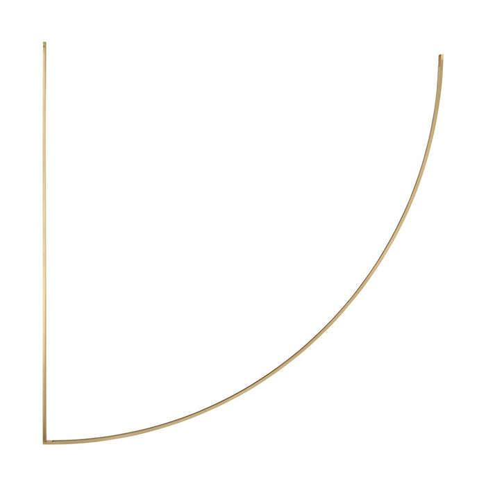 Visual Comfort Modern Baku 1 Light 60.6" Chandelier, Brass