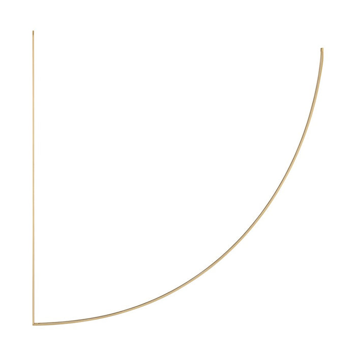 Visual Comfort Modern Baku 1 Light 72.6" Chandelier, Brass