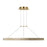 Visual Comfort Modern Ashok 1 Light 36.7" Chandelier, Brass - SLCH66127HABWWO