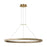 Visual Comfort Modern Ashok 1 Light 48.7" Chandelier, Brass
