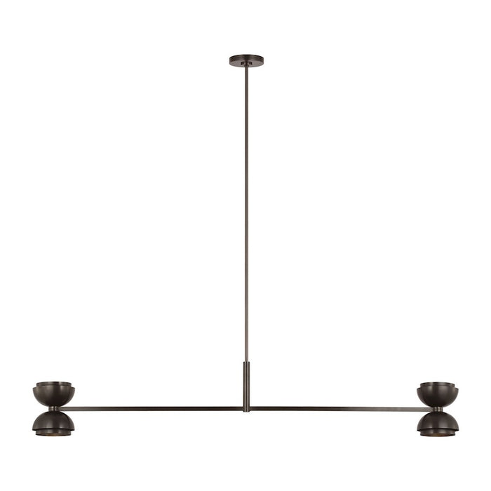 Visual Comfort Modern Sean Lavin Shanti 2 Lt Chandelier, DB - SLLS31927BZ