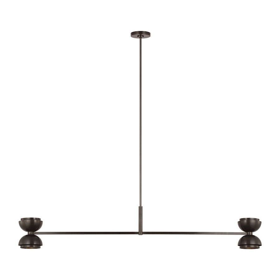 Visual Comfort Modern Sean Lavin Shanti 2 Lt Chandelier, DB - SLLS31927BZ