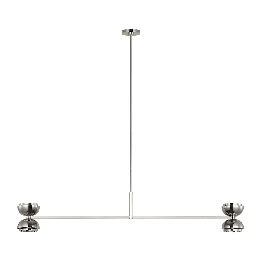 Visual Comfort Modern Sean Lavin Shanti 2 Lt Chandelier, PN - SLLS31927N