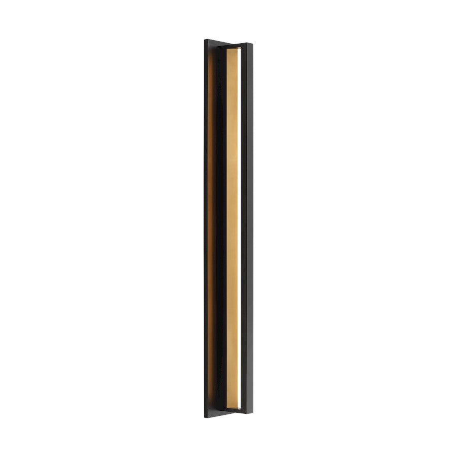 Visual Comfort Modern Sean Lavin Anton 36" LED Outdoor Sconce, BK - SLOWS30527B