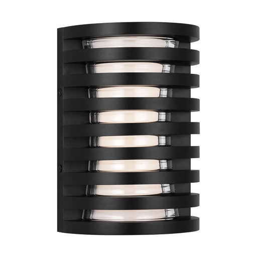 Visual Comfort Modern Quoddy 1 Light 9" Outdoor Sconce, Black - SLOWS71527OB