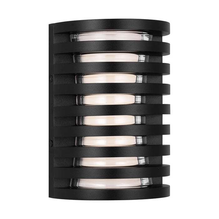 Visual Comfort Modern Quoddy 1 Light 9" Outdoor Sconce, Black - SLOWS71527OB
