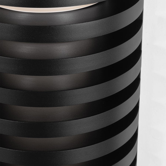 Visual Comfort Modern Quoddy 1 Light 27" Outdoor Sconce, Black