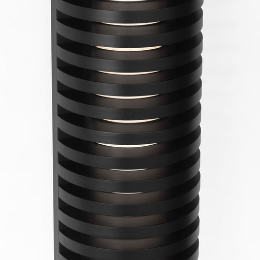 Visual Comfort Modern Quoddy 1 Light 49" Outdoor Sconce, Black