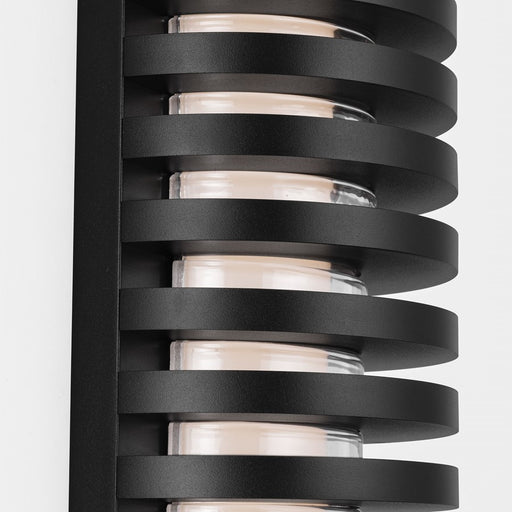 Visual Comfort Modern Quoddy 1 Light 61" Outdoor Sconce, Black