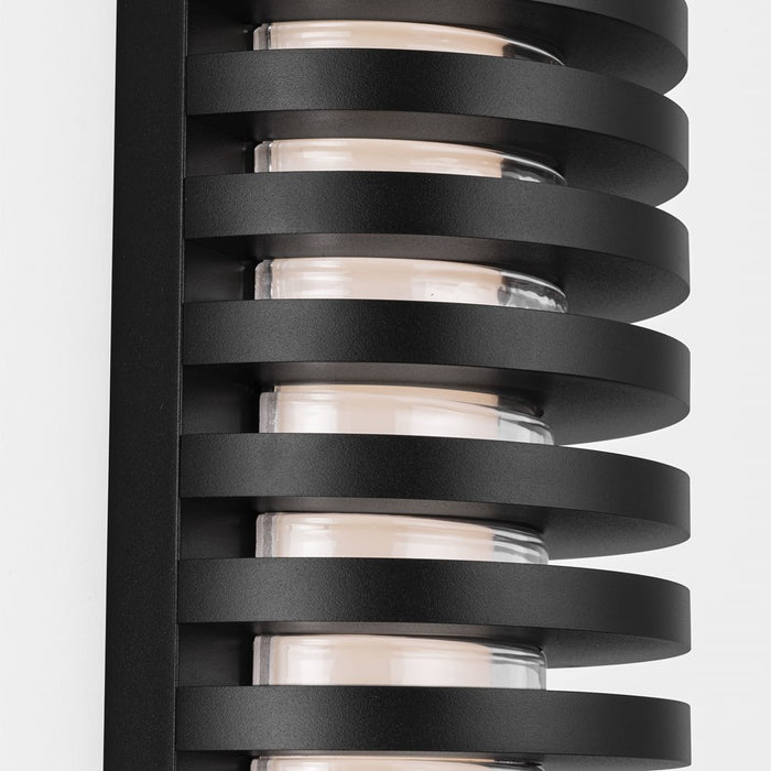 Visual Comfort Modern Quoddy 1 Light 61" Outdoor Sconce, Black