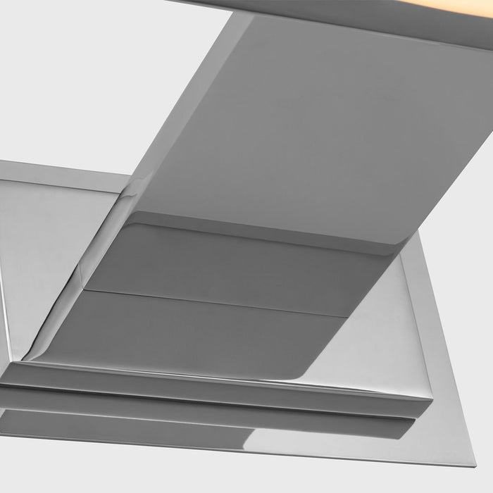 Visual Comfort Modern Agra 1 Light 12" Picture Light, Pol Nickel