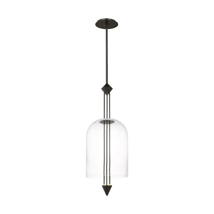 Visual Comfort Modern Sean Lavin Cathedral 1 Lt 10" Pendant, DB - SLPD31527CBZ