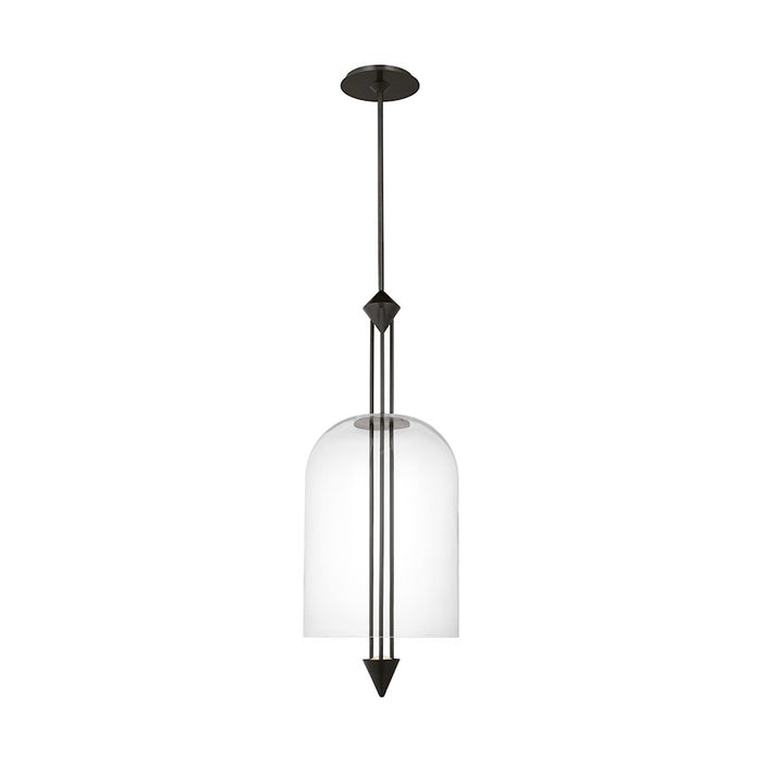 Visual Comfort Modern Sean Lavin Cathedral 1 Lt 14" Pendant, DB - SLPD31627CBZ