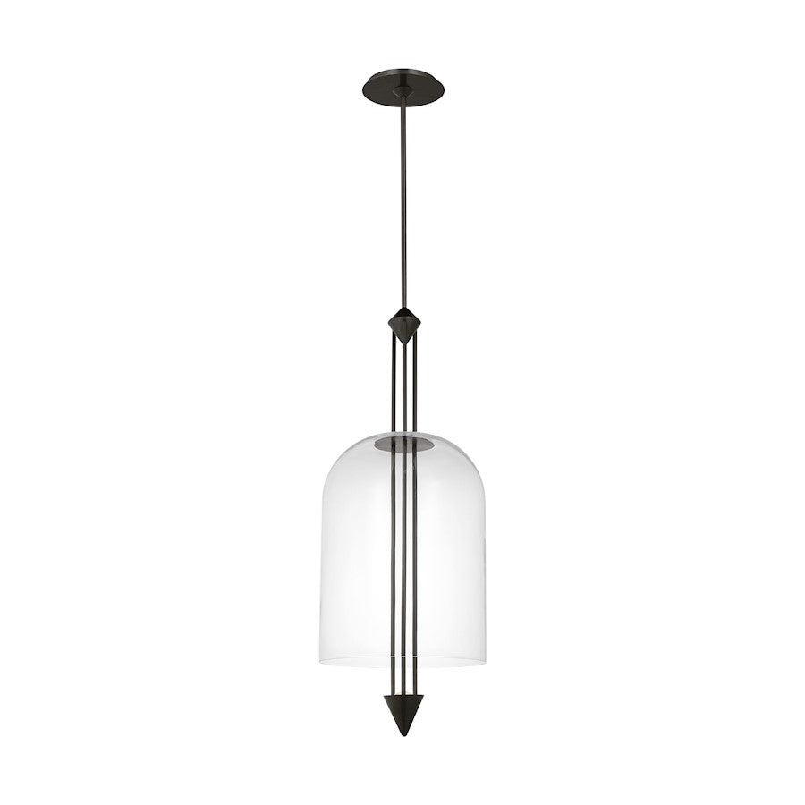 Visual Comfort Modern Sean Lavin Cathedral 1 Lt 18" Pendant, DB - SLPD31727CBZ