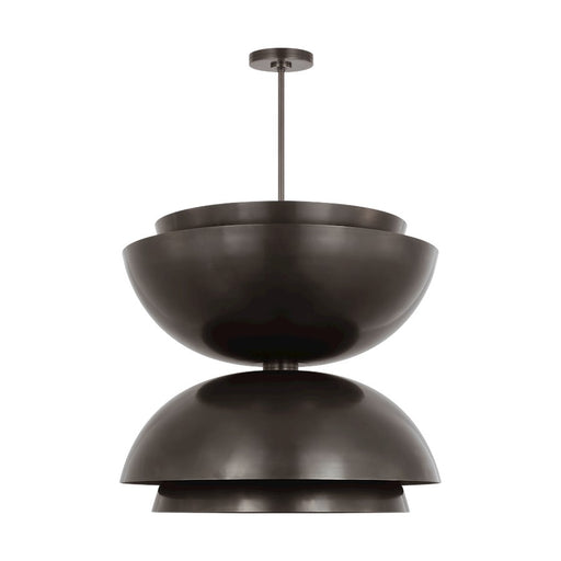 Visual Comfort Mod Sean Lavin Shanti 2 Lt Dbl Grande Pendant, DB - SLPD32027BZ