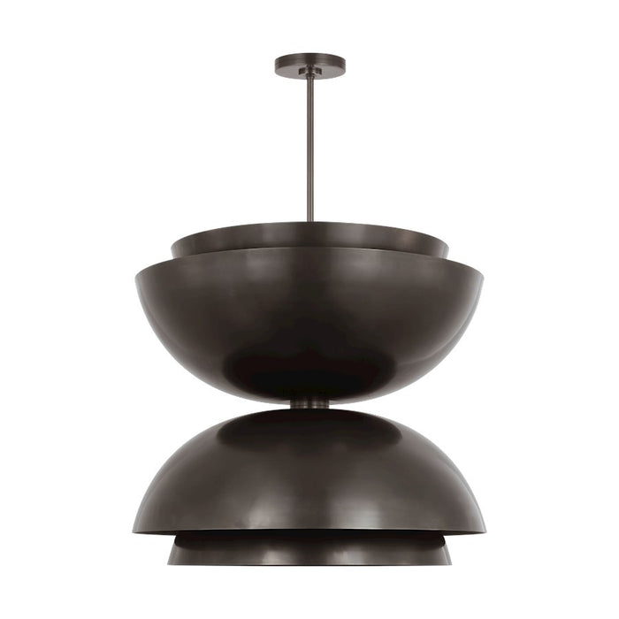 Visual Comfort Mod Sean Lavin Shanti 2 Lt Dbl Grande Pendant, DB - SLPD32027BZ