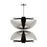 Visual Comfort Modern Sean Lavin Shanti 2 Lt Dbl Grande Pendant, PN - SLPD32027N