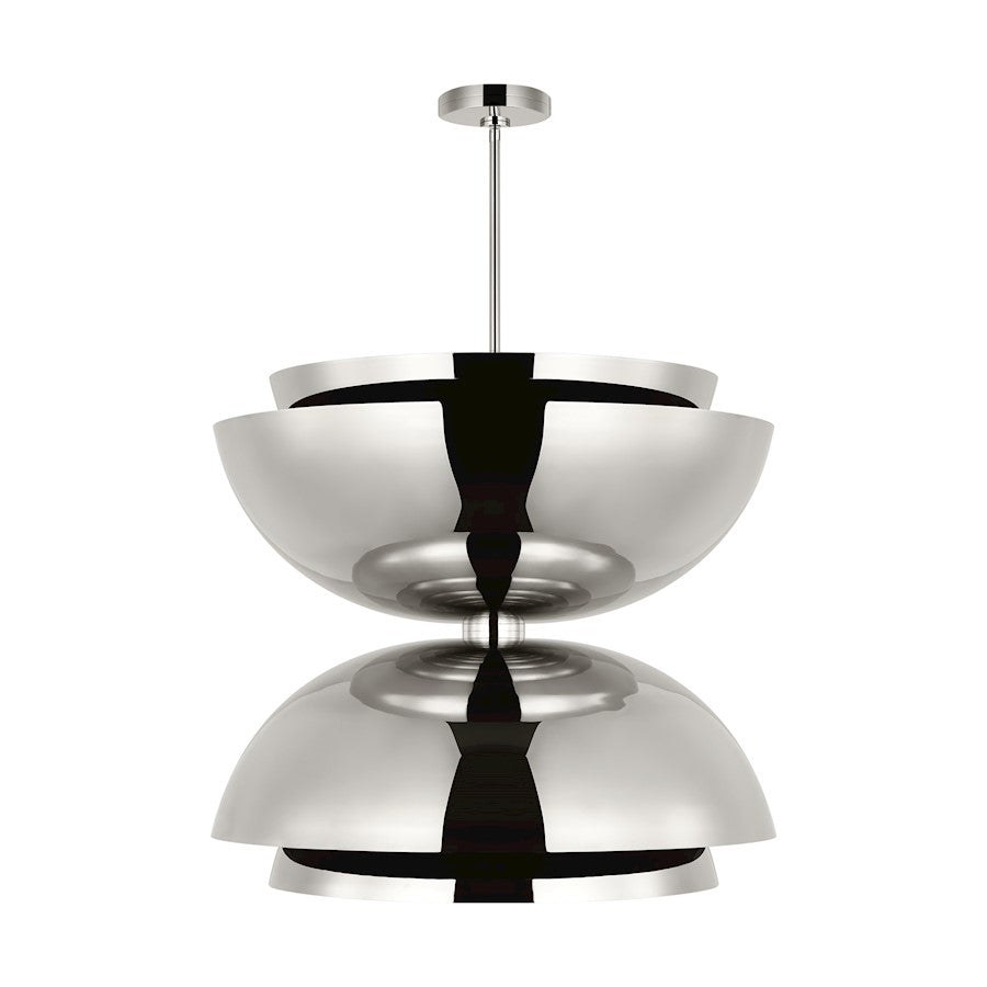 Visual Comfort Modern Sean Lavin Shanti 2 Lt Dbl Grande Pendant, PN - SLPD32027N