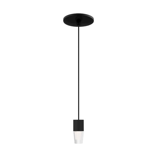 Visual Comfort Modern Sean Lavin Lassell Accent Pendant, BK/CRY - SLPD38827B