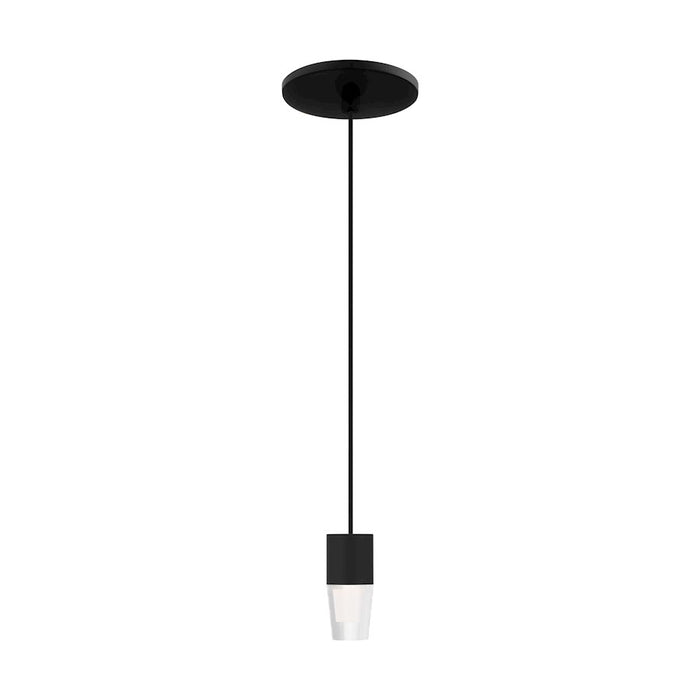 Visual Comfort Modern Sean Lavin Lassell Accent Pendant, BK/CRY - SLPD38827B